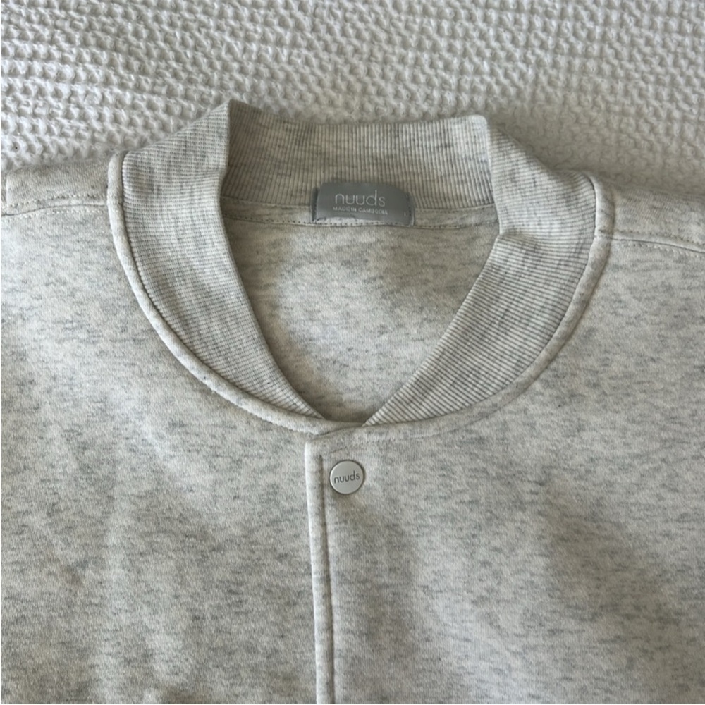 Nuuds Jacket Gray Snap-Button Jacket - image 3